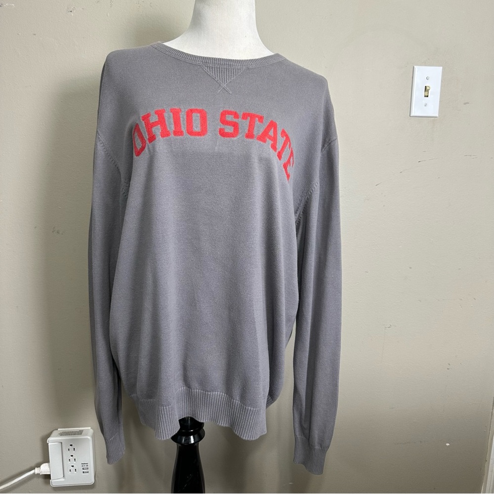 Vesi Sportswear Ohio State‎ men’s XL long sleeve sweater hundred percent cotton